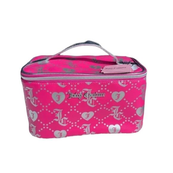 Juicy Couture Handbags - 💕 SOLD 💕 NWT Juicy Couture Logo Pink Makeup Bag